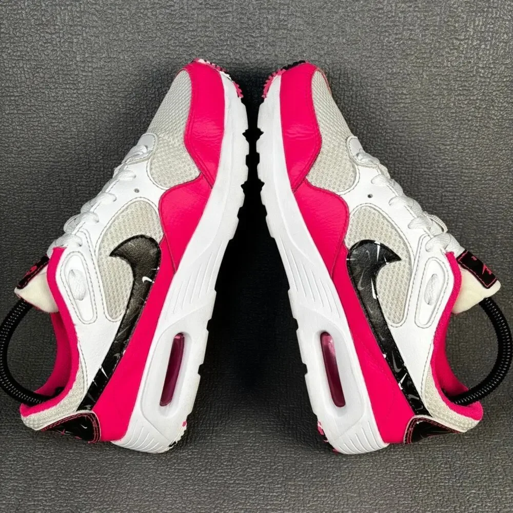 🔴 Nike Air Max SC Women`s Size 8.5 White Pink Running Shoes DM8078-100